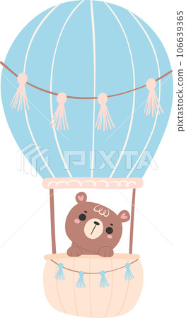 Cute baby shower bear boy cartoon animal nursery illustration hand drawn Cute baby shower bear boy cartoon animal nursery illustration hand drawn 106639365