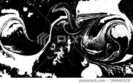 Abstract Marble Black and White Grunge Texture. Abstract Marble Black and White Grunge Texture. 106640329