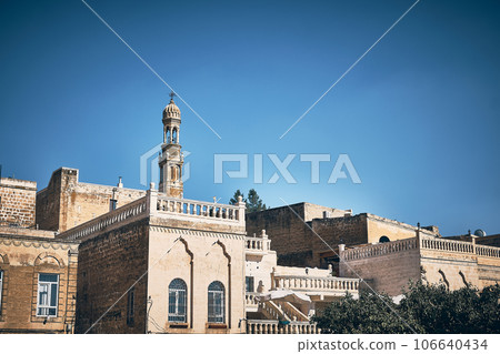 Midyat city in Turkey 106640434
