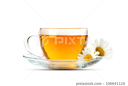 Soothing herbal tea blend with chamomile Soothing herbal tea blend with chamomile 106641128