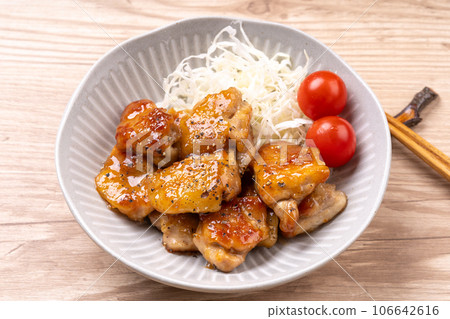 蒜蓉柚子醬炒雞腿 106642616