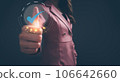 Hand thumb up with the sign of the top service Quality assurance of business, Guarantee, Standards, Best Quality product and service, ISO certification and standardization concept. Hand thumb up with the sign of the top service Quality assurance of business, Guarantee, Standards, Best Quality product and service, ISO certification and standardization concept. 106642660
