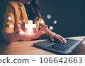 Woman hand holding plus icon for the healthcare medical icon. Health care, access to welfare health and medical Insurance for your health concept. Woman hand holding plus icon for the healthcare medical icon. Health care, access to welfare health and medical Insurance for your health concept. 106642663