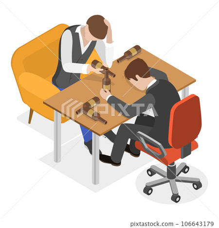 3D Isometric Flat Vector Set of Drunk People. Item 2 3D Isometric Flat Vector Set of Drunk People. Item 2 106643179