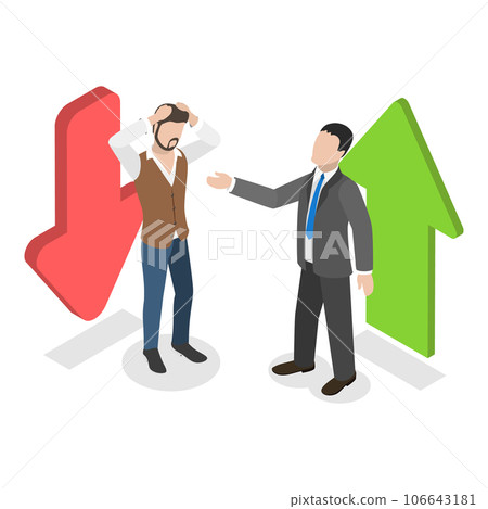 3D Isometric Flat Vector Illustration of Company Culture. Item 4 3D Isometric Flat Vector Illustration of Company Culture. Item 4 106643181