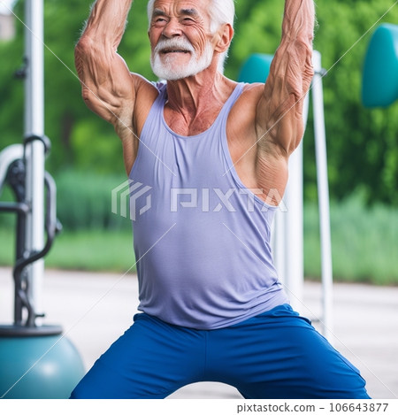 Seniors stretching 106643877