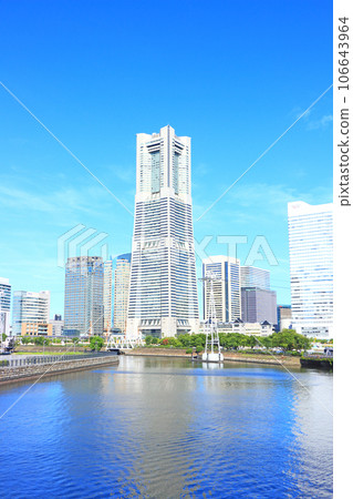 橫濱地標塔及其周圍的風景 橫濱地標塔及其周圍的風景 106643964