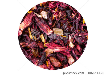Dried rose petals 106644430