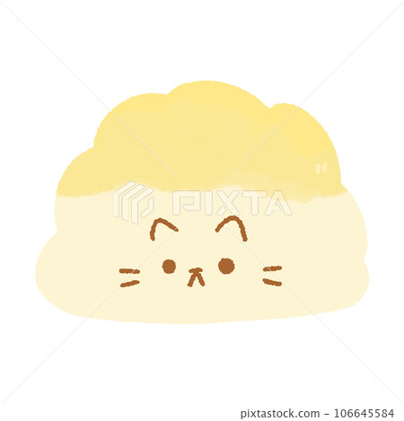 melon pang Bread bun cat kawaii cute sweet dessert melon pang Bread bun cat kawaii cute sweet dessert 106645584