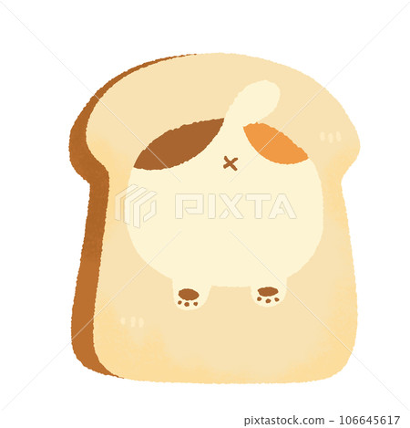 Bread bun cat neko pang kawaii cute food 106645617