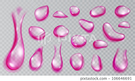 Translucent water drops Translucent water drops 106646691