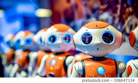 robot toys for children in the factory and shop robot toys for children in the factory and shop 106647134