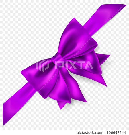 Beautiful bow with diagonally ribbon Beautiful bow with diagonally ribbon 106647344