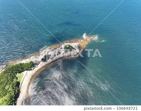 Yawatahama City, Ehime Prefecture View of Suwazaki from above 106648721