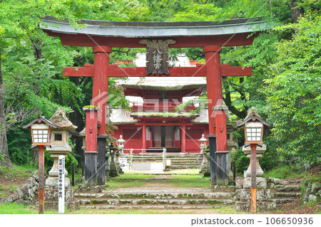 [Washihara Hachiman Shrine] Washihara, Tsuwano-cho, Kaashi-gun, Shimane Prefecture 106650936