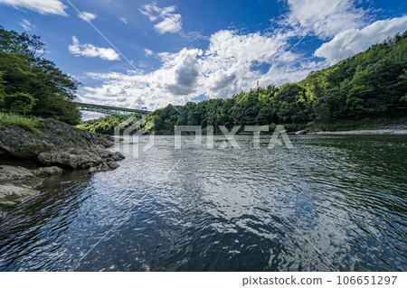 Scenery near Kaneyama Minato ruins 106651297