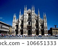 Facade of the Cathedral, Milan, Italy. 106651333