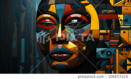 Cultural Fusion Tapestry 106653328