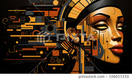 Cultural Fusion Tapestry 106653350