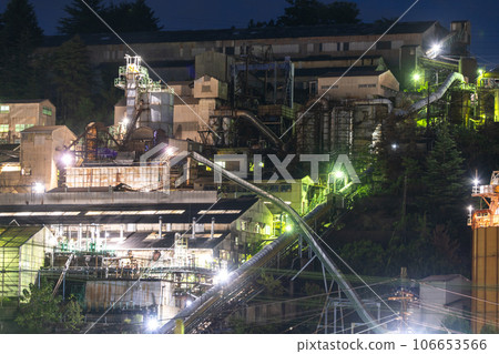 [群馬縣] 安中站/工廠夜景 106653566