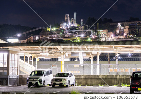 [群馬縣] 安中站/工廠夜景 106653578