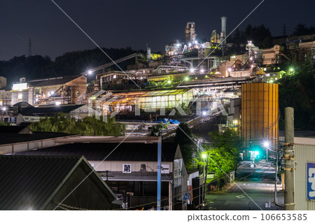 [群馬縣] 安中站/工廠夜景 106653585