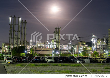 [Gunma Prefecture] Annaka City/Factory night view 106653807