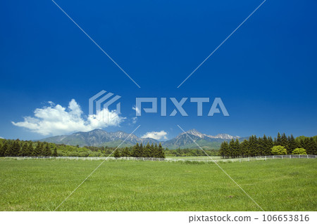 清里高原牧場和八岳 106653816