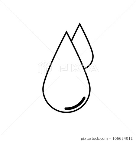 water drop icon logo vector design water drop icon logo vector design 106654011