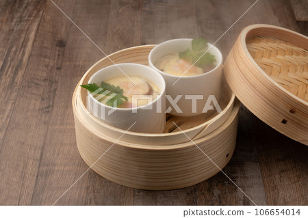 茶碗蒸竹蒸籠 茶碗蒸竹蒸籠 106654014