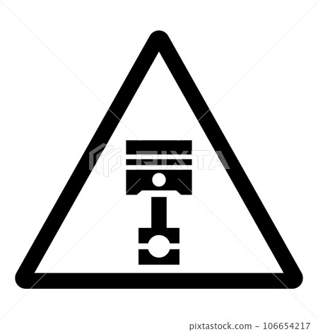 Mechanic Area Symbol Sign, Vector Illustration, Isolate On White Background Label. EPS10 106654217