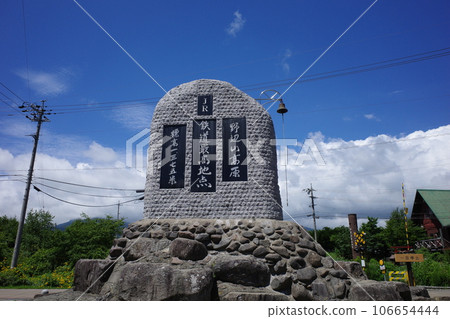 野邊山高原 JR 鐵路最高點的石碑和鐵路道口 106654444