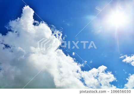 夏天的藍天白雲 夏天的藍天白雲 106656030