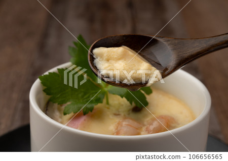 Chawanmushi with chopsticks Chawanmushi with chopsticks 106656565