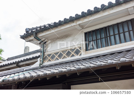 Old and very beautiful building in Kurashiki city, Okayama prefecture, Japan Old and very beautiful building in Kurashiki city, Okayama prefecture, Japan 106657580