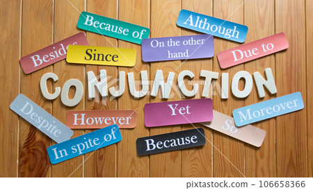 English flashcards on wooden table English flashcards on wooden table 106658366