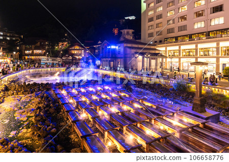 「群馬縣」草津溫泉湯畑/鳥瞰圖 「群馬縣」草津溫泉湯畑/鳥瞰圖 106658776