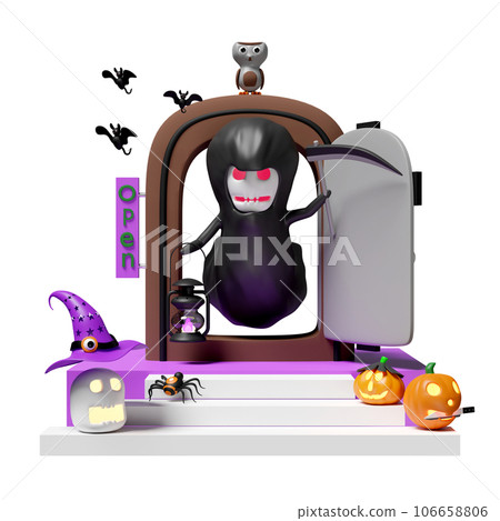 Halloween Grim Reaper 3d, Halloween, Grim Reaper 3d, Grim Reaper