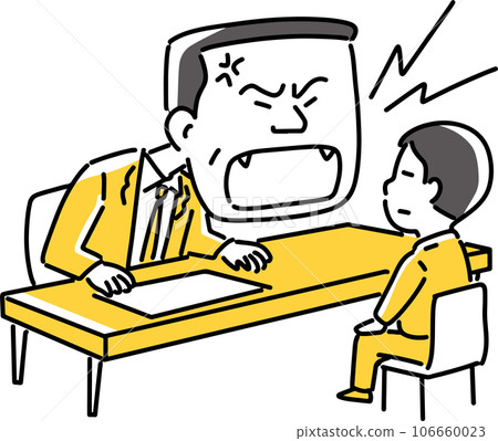 一名男子正在接受壓力採訪 一名男子正在接受壓力採訪 106660023