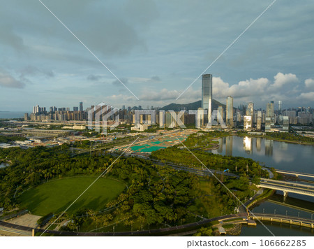 Landscape in shenzhen bay, China 106662285