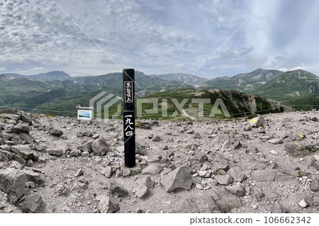 Black summit summit in summer Black summit summit in summer 106662342