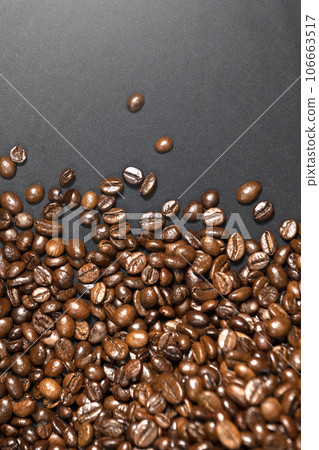 Close-up view of coffee beans Close-up view of coffee beans 106663517