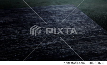 Edge of wooden table Edge of wooden table 106663636