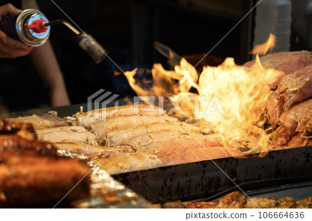 meat roll pork roll pork beef barbecue barbecue night market meatloaf meat roll ミートローフ meat roll pork roll pork beef barbecue barbecue night market meatloaf meat roll ミートローフ 106664636