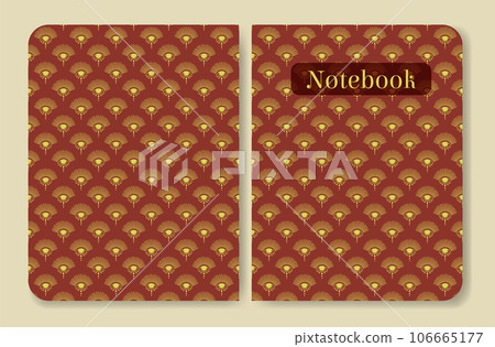 School notebook cover template minimalist abstract design. Print for school stationery, kids diaries and albums. School notebook cover template minimalist abstract design. Print for school stationery, kids diaries and albums. 106665177