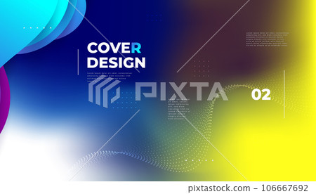 Abstract Blurred Colorful Gradient Background. Colorful Smooth Modern Background, Suitable for Placards, Banners, Presentations, Covers and Reports 106667692