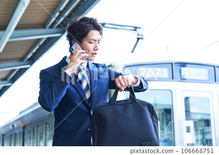 Young men Station home shooting cooperation "Keio Electric Railway Co., Ltd." Young men Station home shooting cooperation "Keio Electric Railway Co., Ltd." 106668751