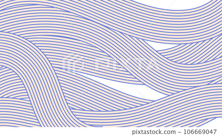 Ramen Noodle waves background. Abstract hand drawn pasta texture Ramen Noodle waves background. Abstract hand drawn pasta texture 106669047