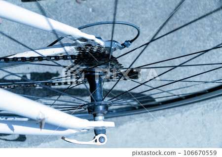 生鏽的自行車鏈 106670559