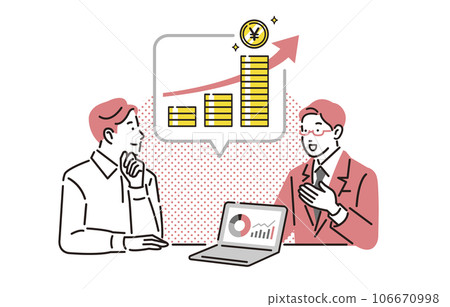 Person A man consulting about asset management 106670998